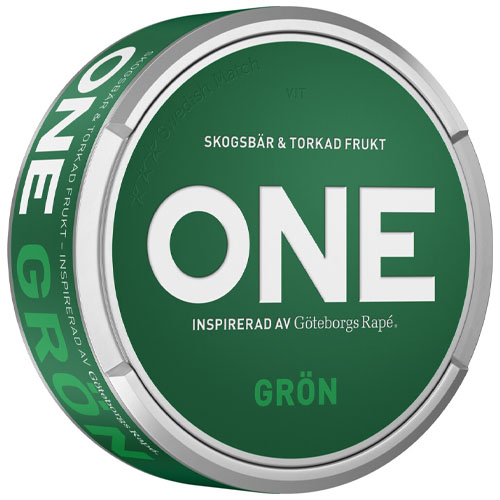 One Grön Vit Portion